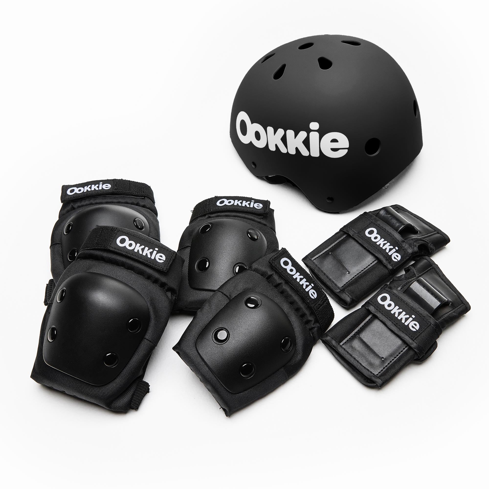 Skateboard knee pads and sales helmet